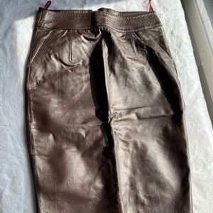 Vintage H&M leather pencil skirt size 8